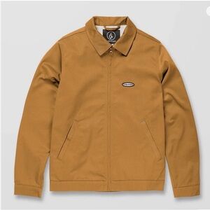 Men’s Volcom VoiderJacket Camel Color Size XL